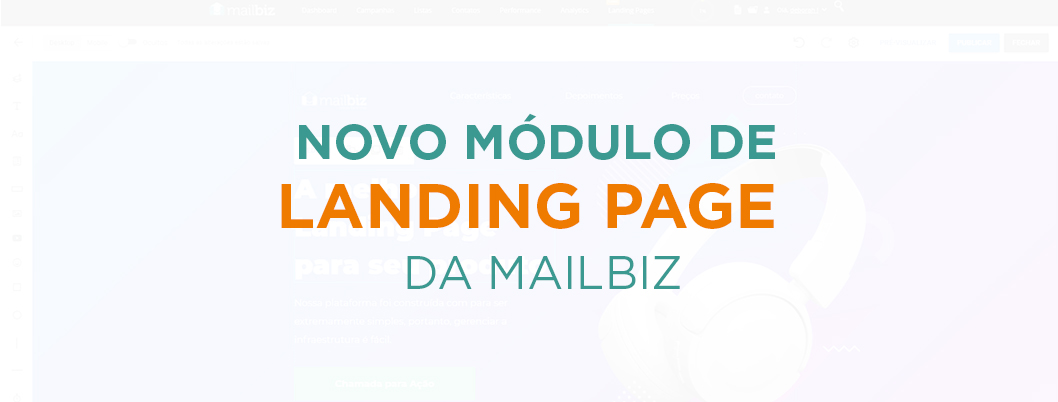 Chegou o novo módulo de landing page da Flowbiz